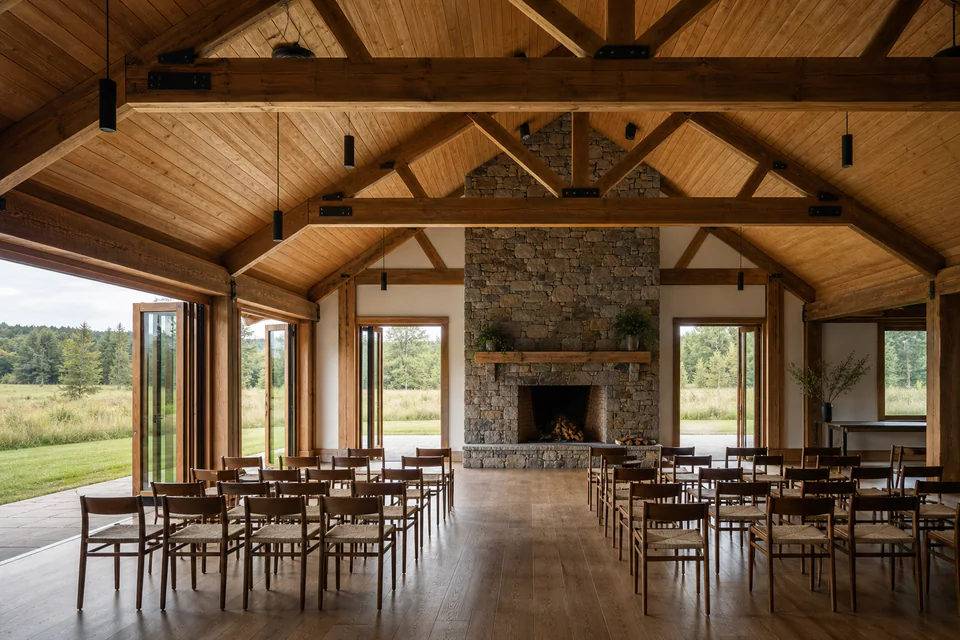 Timber hall