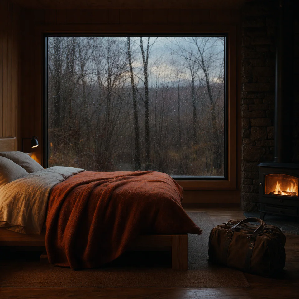 Quiet roads, warm fires
